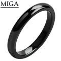 4MM fashion simple ring men's Japanese and Korean fashion accessories. 