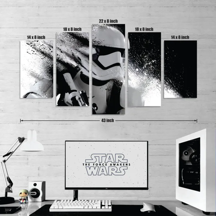 Modern%20HD%20Printed%20Gaming%20Wall%20Art%20With%20Wood%20Frame%20-%20Five(5)%20Pieces%20-%20Image%205