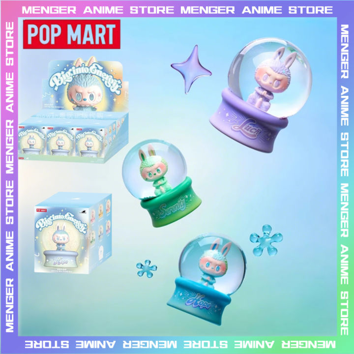 Collectable Labubu Genuine POP MART Labubu The Monsters Series Crystal Ball Blind Box Doll ...