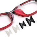 1pair Adhesive Silicone Non-slip Stick on Nose Pads for Eyeglasses Sunglasses. 