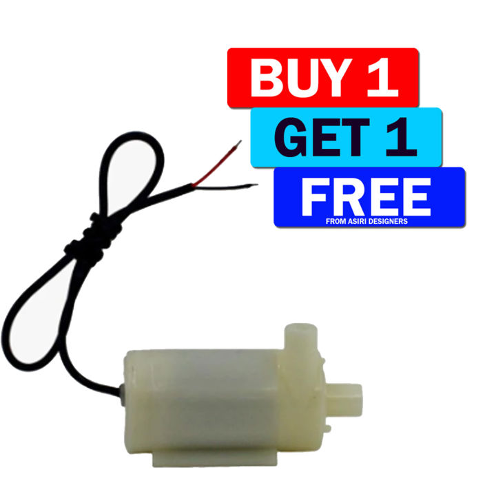 3V DC Mini Water Pump for Arduino & Robotics