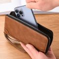 【QuasarQuarters】Wallet Large Capacity Long Clutch Outdoor Bag Men's Clutch Handbag Zipper Style. 