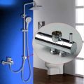 Split Style Bathroom Shower Set Diverter Water Valve wall mounted Brass Diverters Adapter for Converted Shower kits. 