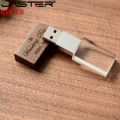 Jaster Wedding Photography Custom Logo Wooden Crystal Wooden Usb 3.0 64gb 32gb 16gb 4gb Version Memory Flashs Stick Pen Drive. 