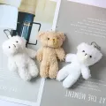 Cute Bear Plush Toys Cartoon Animal Plush Stuffed Dolls Keychain Pendant For Girl Birthday Small Gift Cherry Super Store. 