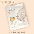 Bio Aqua Sheet mask - Rice Raw Pulp. 