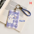 【ZOETN-HOT TOY Store】Cute Retractable Bank Card Holders Bus Card Cover Case Keyring. 