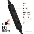 JBL Tune 305 Wired in-Ear Type C Headphones, Hi-Res Audio with Digital-to-Analog Converter, 3-Button EQ Preset Remote with Microphone, Tangle-Free Flat Cable, Compatible with USB-C Devices. 