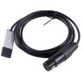Usb To Dmx 3p Xlr Ftdi Rs485 Interface Adapter Cable For Stage Pc Dmx512 Controller Dimmer Conversion. 
