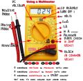 DT-830B LCD Digital Multimeter. 