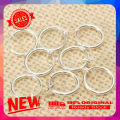 8 Pcs Non-Piercing Fake Spring Septum Nose Hoop Lip Ear Ring Clip On Jewelry. 