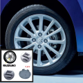4Pcs 54mm Wheel Hub Center Caps  Emblem For Suzuki - Silver. 