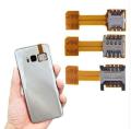 Hybrid Double Dual SIM Card Micro SD Adapter for Android Phone. 