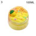 Fluffy Doughnut Chocolate Cream Brushed Sime Putty Clay Filler Clear Slime Box Toys for Children Soft Squishies DIY Toy. 
