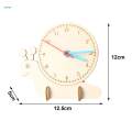 DIY Clock Model DIY Wooden Science Experiment Model Kits Stem for Developmental Toy. 