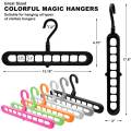Magic Space Saving Clothes Hangers Multifunctional Smart Closet Organizer Premium. 