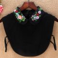 Women Cotton Lace Collar Blouse Vintage Detachable Shirt Collar Collar Lapel Blouse Top Women Clothes Accessories. 