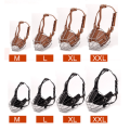 Safe Pet Muzzle Breathable Anti Bite Muzzle Comfortable Anti-Bark for Training Pet Owners Vet Visits. 
