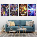 A4 Sized Poster Fortnite Mobile Gaming Wall Posters PVC Framed Wall Decors. 