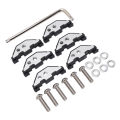 Hard Top Retainer Nut Reliable Vibration Reduction Quiet Operation Durable Hard Top Hardware Kit with Clip for Wrangler JK JKU. 