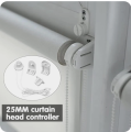 Roller Blind Manual Controller Manual Curtain Shutter Accessories For 25MM Curtain Decorative Window Home Decoration 1Set. 