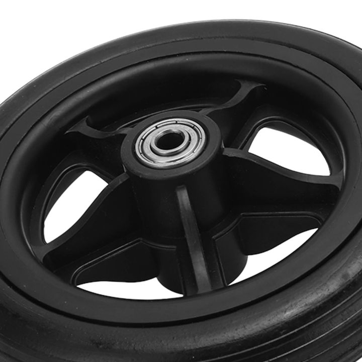 Wheelchair%20Caster,%20Rollator%20Tire%20Stable%20Rolling%20163mm%20OD%20PU%20Skidproof%20for%20Replacement%20-%20Image%206