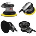 Pneumatic Tools Polishing Machine 5 Inch Round Polished Grinding Hand Tool Air Sander Sandpaper Random Orbital Grinder. 