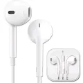 Wired Earphones with Mic – 3.5mm | Universal for iPhone, Samsung, Oppo | A+ Audio Quality | SL STORY earphone with mic, 3.5mm headset, wired headphones, universal earphones, iphone earphones, samsung headset, SL STORY, original quality earphone. 