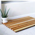 Mr Wood Teak(තේක්ක) Wood Mat/ Dish Drying Tray/ Slated Drying Rack/ Plate Dring Rack/ Bathroom Mat. 