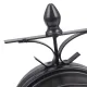 European-Style Double-Sided Wall Clock Creative Classic Clocks Monochrome. 
