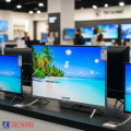 TECSONIC 32" Inch LED TV - Frameless LED Television with 2 Years Company Warranty (TSHTV32). 
