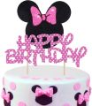 Cake & Cupcake ToppersDisney Minnie Mouse Cake Decor Cake Toppers Birthday Party Mickey Mouse Cu ake Decor for Girls Boys Party Baby Shower SuppliesParty Supplies. 