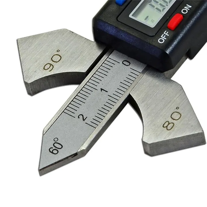 Welder Ruler Digital Readout Welding Meter, Welding Test Ruler 4 Angle Display: 60 ...
