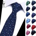 Sunnyheart Men Business Tie Lightweight Wedding Groom Dot Print Necktie. 