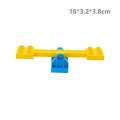 Big Building Blocks Compatible Slide Swing Seesaw Park Playground Series Large Bricks Children Educational Creative Toy Kid Gift. 
