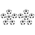 NXFDSIOZ 12PCS Small Football Style Table Ball Foosball Hard Plastic Table Ball Counterpart Game Children Toy. 