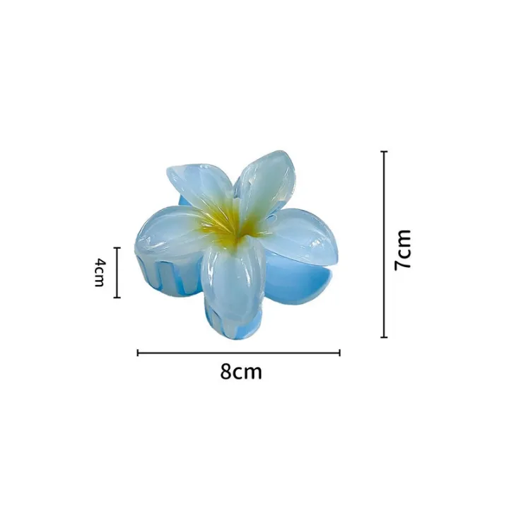 Flower%20Hair%20Clip%20Candy%20Color%20Hair%20Claw%20for%20Women%20Catch%20Hairpins%20Accessories%20-%20Image%202