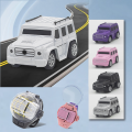 Children Boys Cartoon Mini Rc Remote Control Car Watch Toys Electric Wrist Rechargeable Wrist Racing Car Presents. 