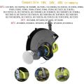 Replacement Cap, 993373001 AC14HCA Replacement Spool Cap for 18V, 24V, 40V Cordless Trimmers. 