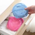 Foldable Hollow Net Mesh Clothes Laundry Basket Storage Bag Hamper Pouch (Random Color). 