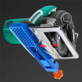 Adjustable Cutting Machine Base Guide,Electric Circular Saw Milling Positioning Clamp, Precision Wood Cutting Guide 1Set. 