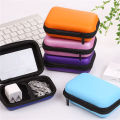 Sundries Travel Storage Bag Charging Case for Earphone Package Zipper Bag Portable Travel Cable Storage Electronics Organizer. 