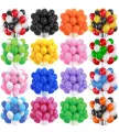 Color Balloon (20) Packet Birthday Balloons Decoration. 