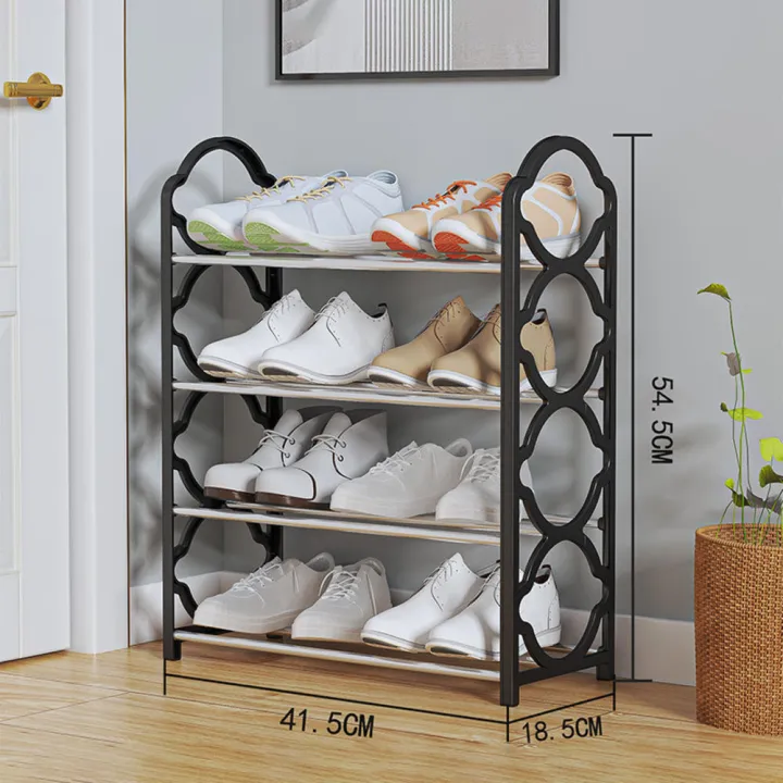 Simple%20Four%20Layer%20Lace%20Shoe%20Rack%20Dustproof%20Storage%20Rack%20At%20The%20Entrance%20Multi-layer%20Shoe%20Cabinet%20Storage%20Rack%20Space%20Saving%20And%20Multifunctional%20-%20Image%208