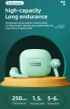 Lenovo LP40 Pro Wireless Earbuds Bluetooth 5.1, Headphones in-Ear, 25H Playtime USB-C Fast Charge, Wireless Earphones Deep Bass, Touch Control IPX5 Waterproof, Sport Wireless Headphones. 