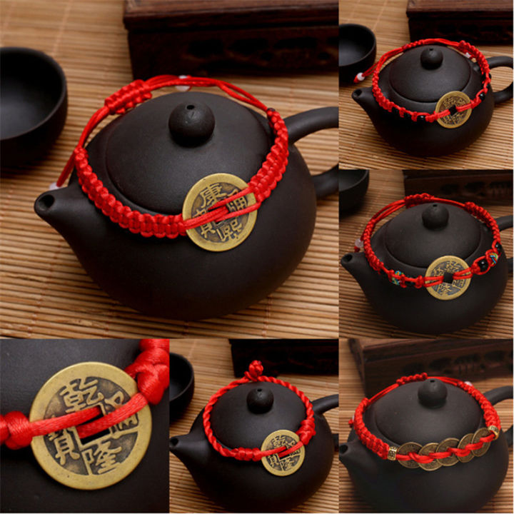 Chinese%20Traditional%20Feng%20Shui%20Red%20String%20Bracelet%20Wealth%20Lucky%20Copper%20Coins%20Charm%20Pendant%20-%20Image%202