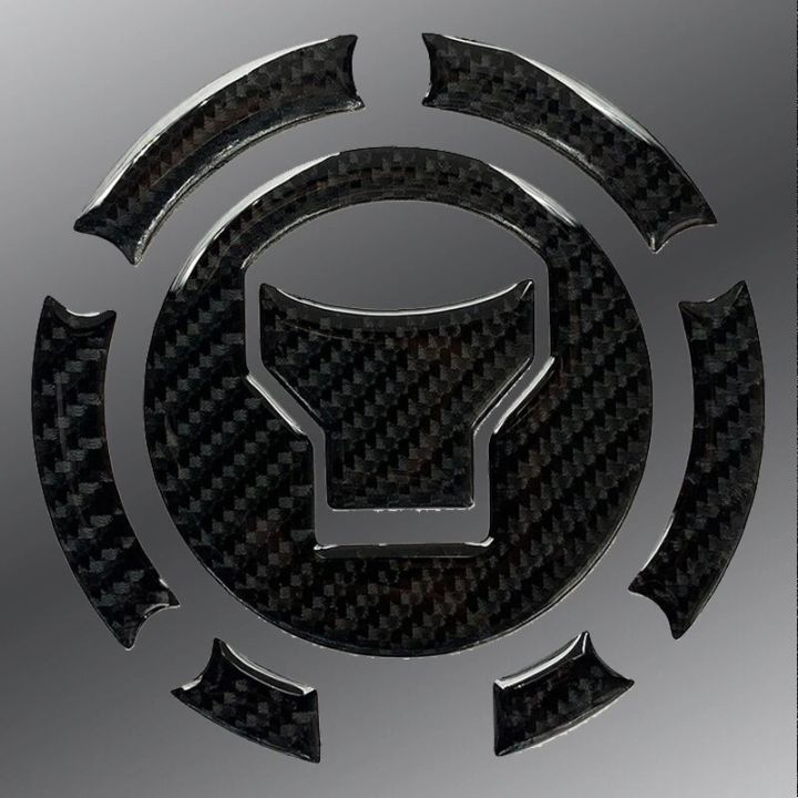 Motorcycle Fuel Tank Cap 3D Carbon Fiber Sticker and Decals For HONDA ...
