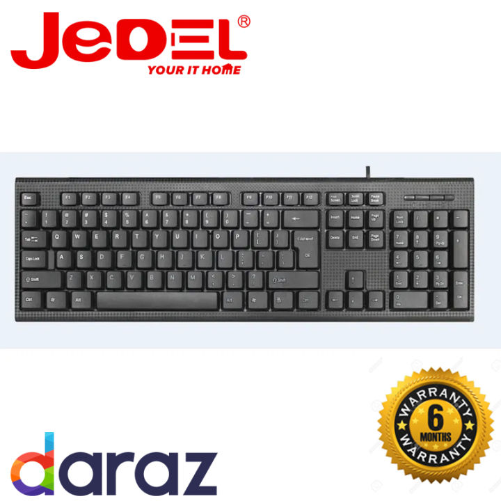 Original Jedel English keyboard with 6 months warranty