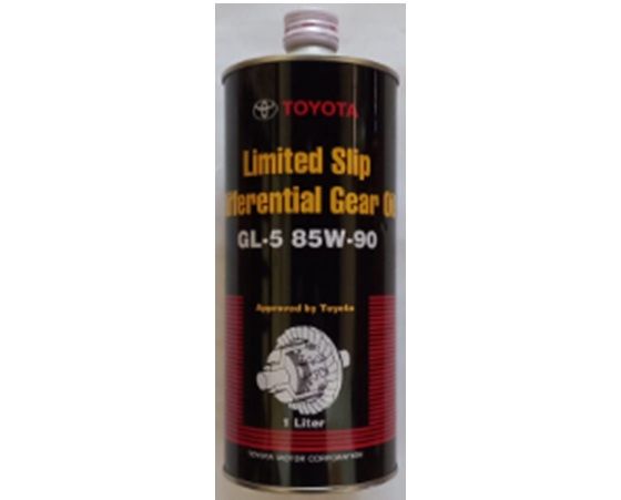 Toyota Genuine Limited Slip Differential Gear Oil GL-5 85W-90 1 Litre for Cars Vans Trucks and Other Vehicles