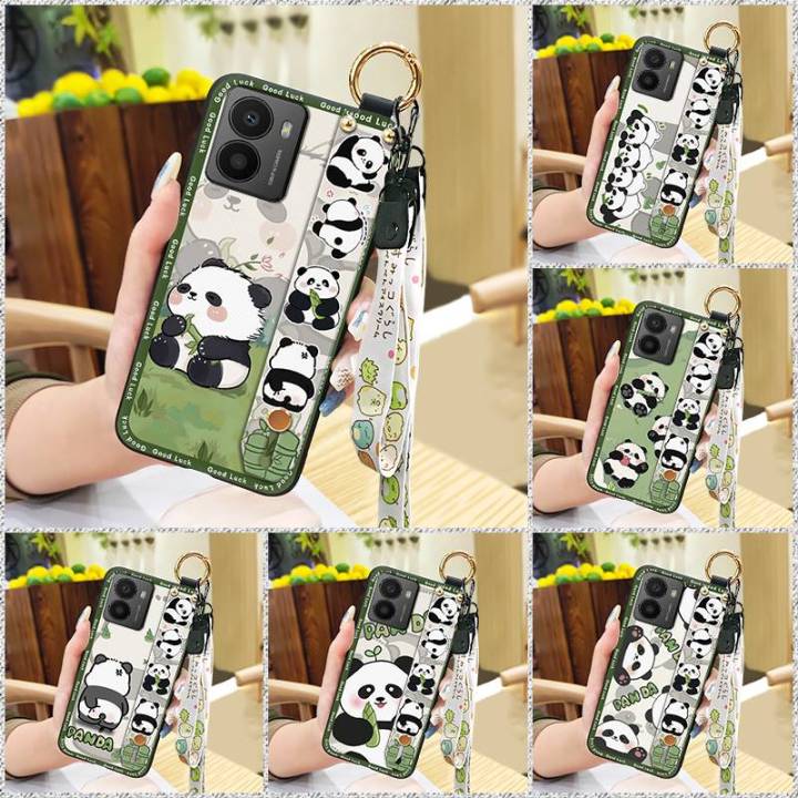 panda Waterproof Phone Case For Nokia HMD Fusion Durable Wrist Strap protective Anti-dust Fashion Design Dirt-resistant